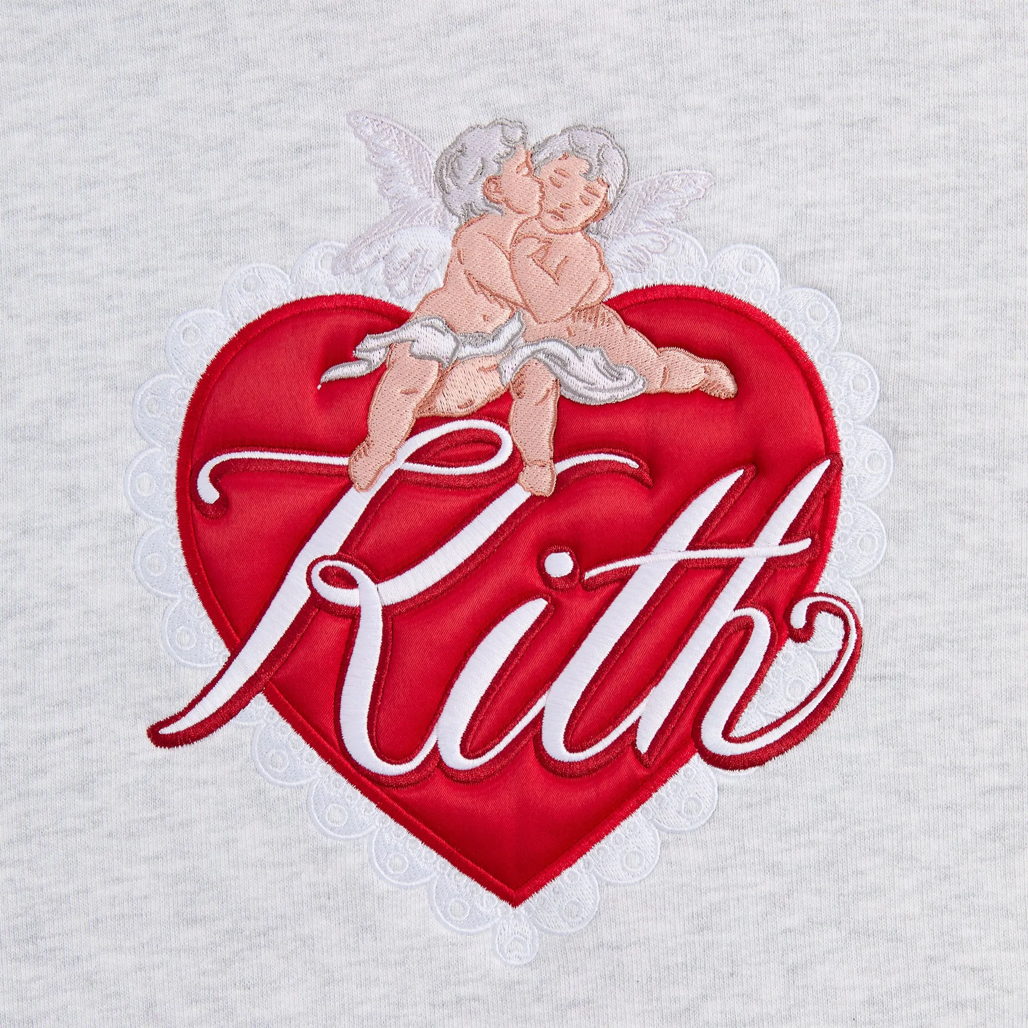 Kith Cupid V Williams III Hoodie - Light Heather Grey sold by Kith product image thumbnail 3