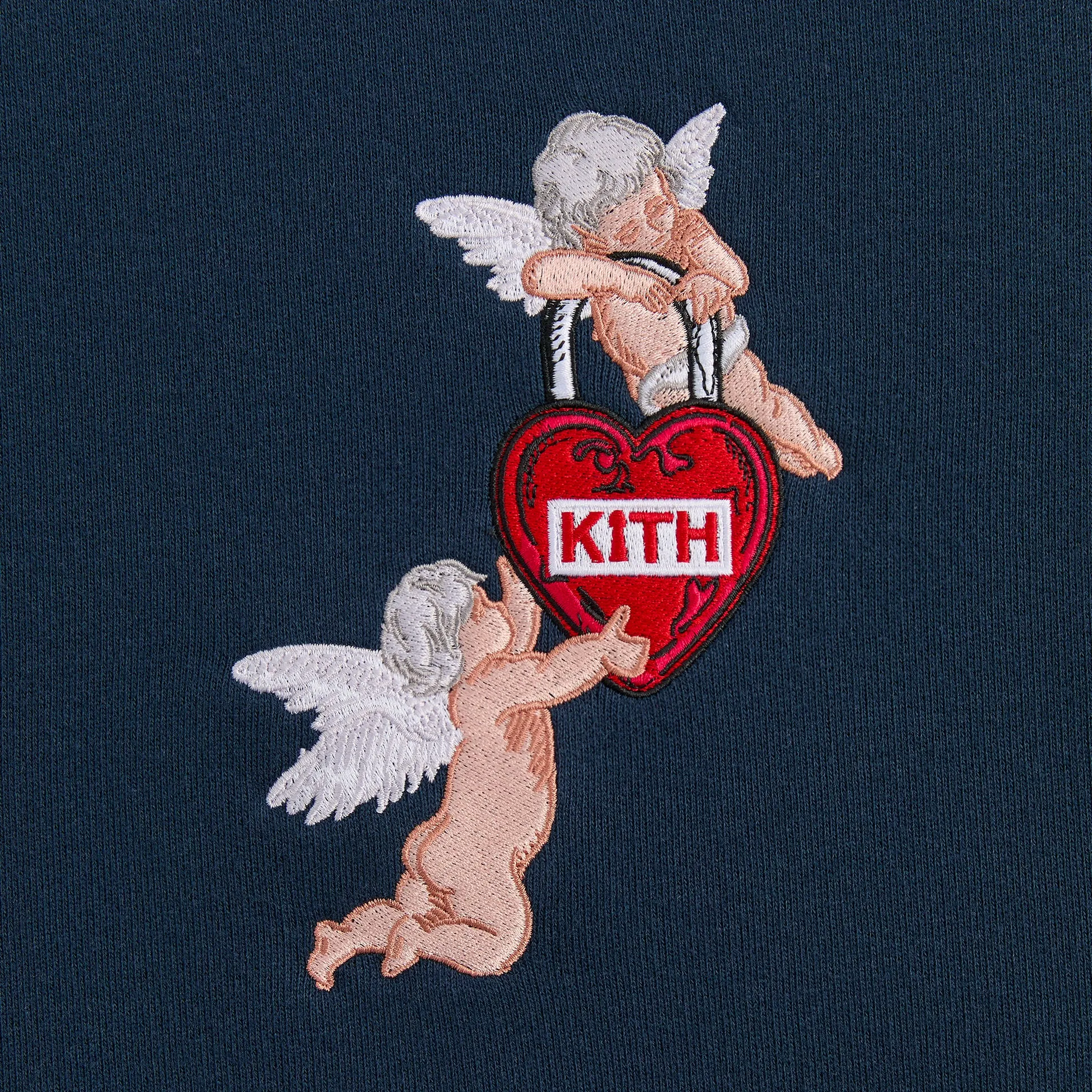 Kith Cupid Love Lock Nelson Crewneck - Nocturnal sold by Kith product image thumbnail 3