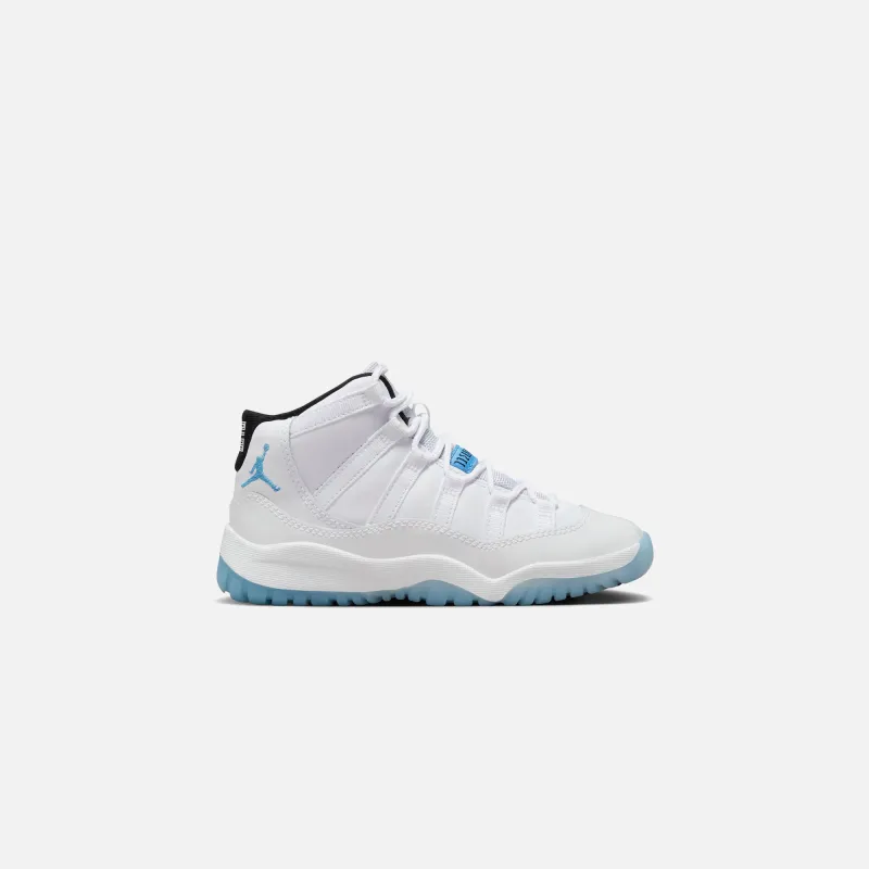 Jordan PS Air Jordan 11 Retro - White / Legend Blue / Black sold by Kith