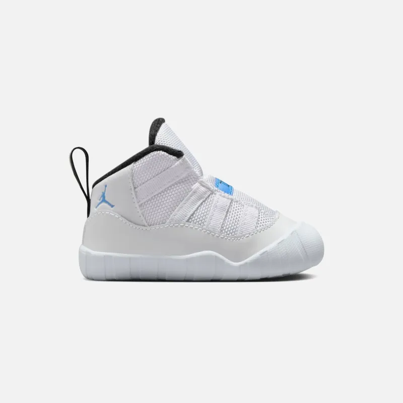 Jordan Crib Bootie Air Jordan 11 Retro - White / Legend Blue / Black sold by Kith