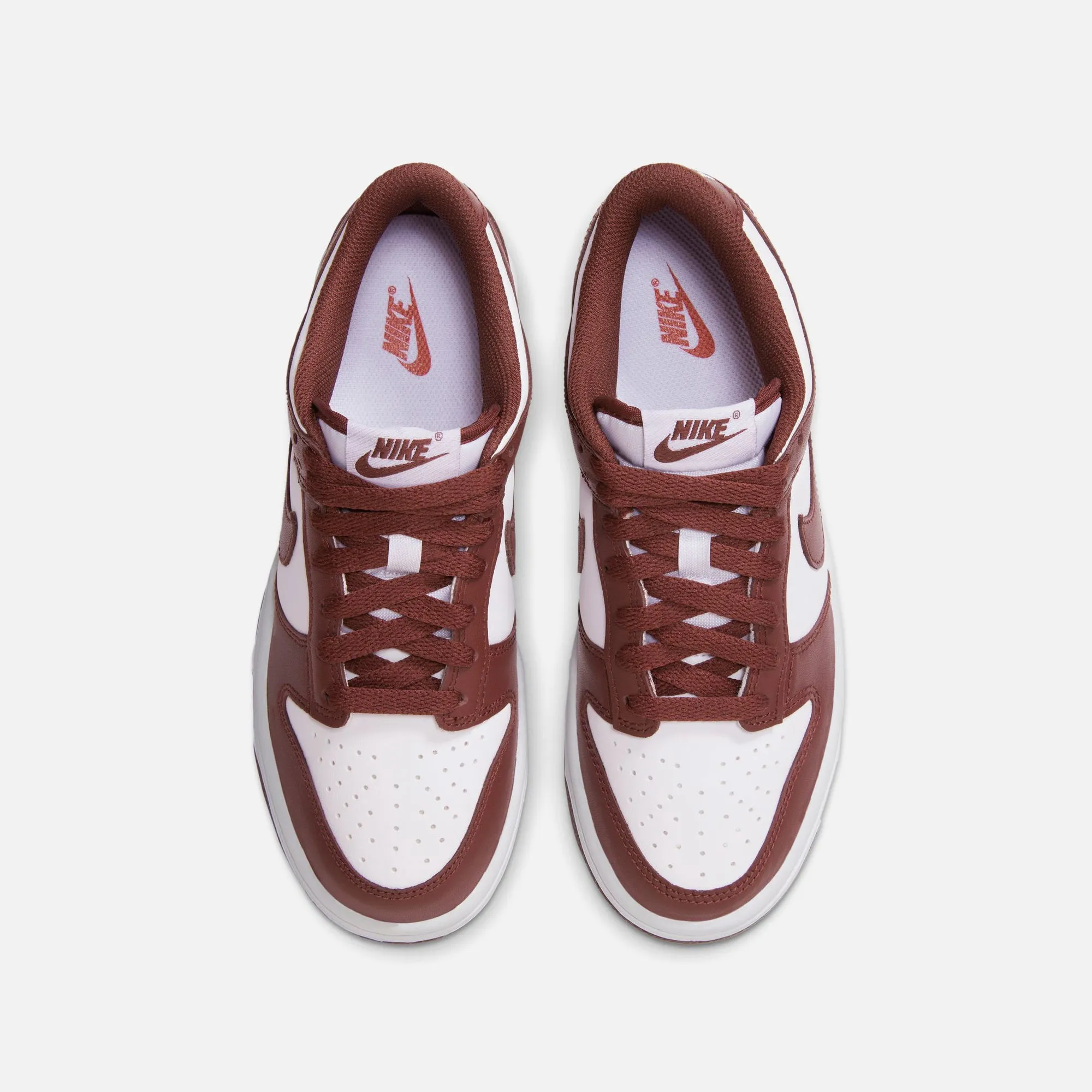Nike GS Dunk Low - White / Gym Red / Redwood sold by Kith product image thumbnail 5