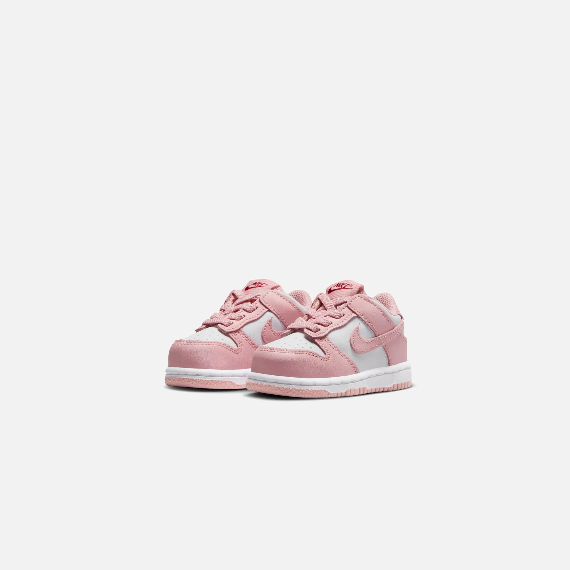 Nike TD Dunk Low - White / Pink Glaze / Pomegranate sold by Kith product image thumbnail 3