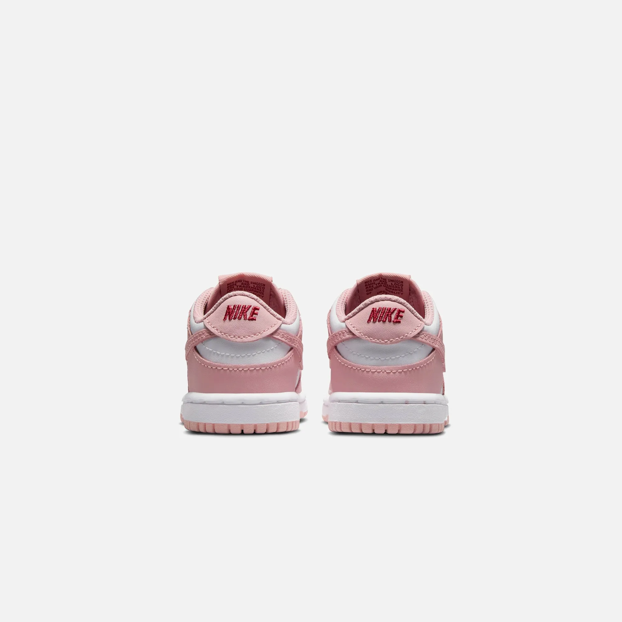 Nike TD Dunk Low - White / Pink Glaze / Pomegranate sold by Kith product image thumbnail 2