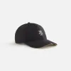Kith Women Crest Embroidered Nylon Classic Cap - Black sold by Kith
