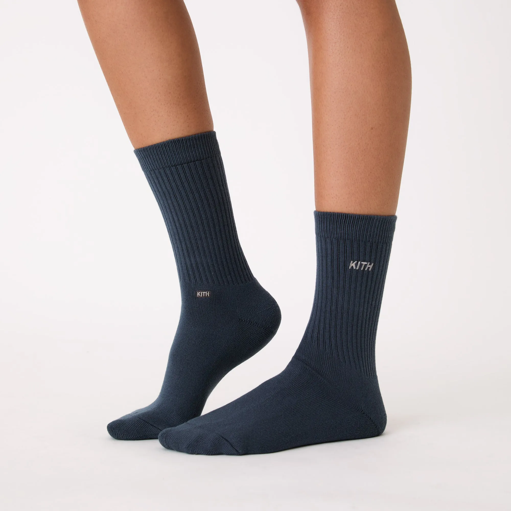 Kith Women Speed Logo Classic Crew Sock - Gotham sold by Kith product image thumbnail 2