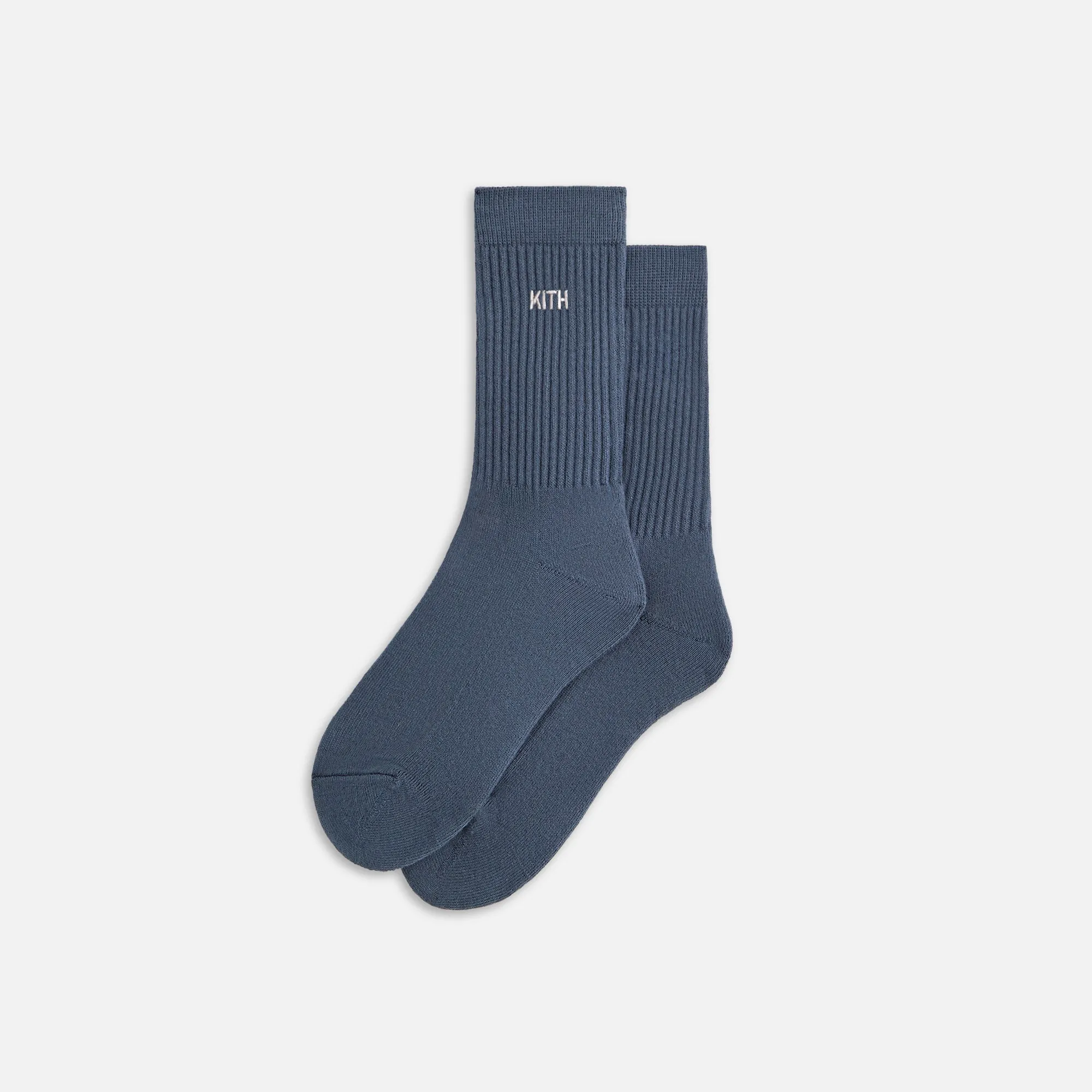 Kith Women Speed Logo Classic Crew Sock - Gotham sold by Kith