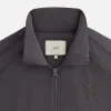 Kith Women Azariah Seamed Track Jacket - Phantom Grey sold by Kith