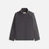 Kith Women Azariah Seamed Track Jacket - Phantom Grey sold by Kith