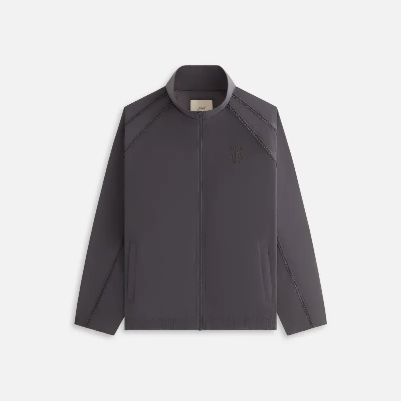 Kith Women Azariah Seamed Track Jacket - Phantom Grey sold by Kith