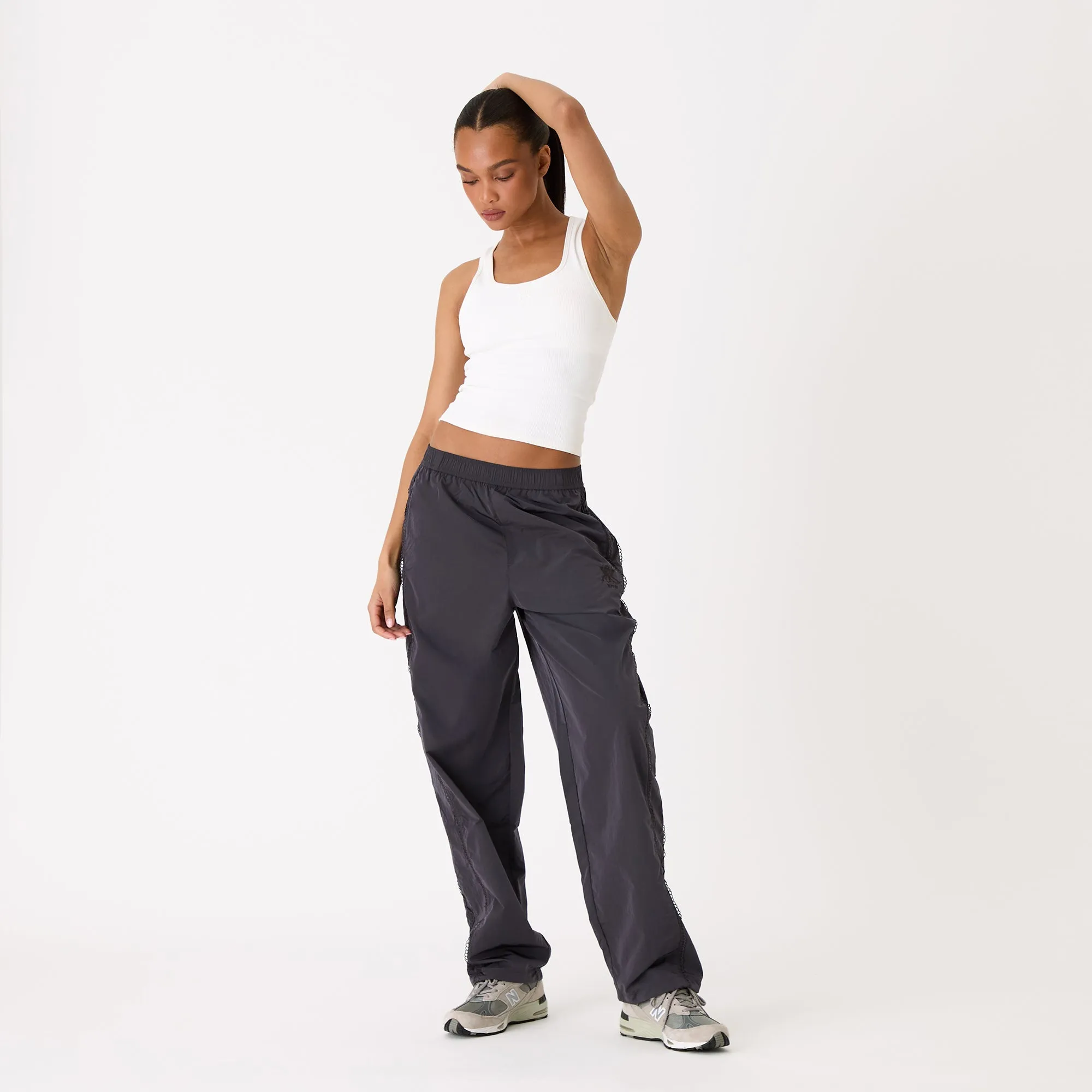 Kith Women Azariah Seamed Track Bottoms - Phantom Grey sold by Kith product image thumbnail 2