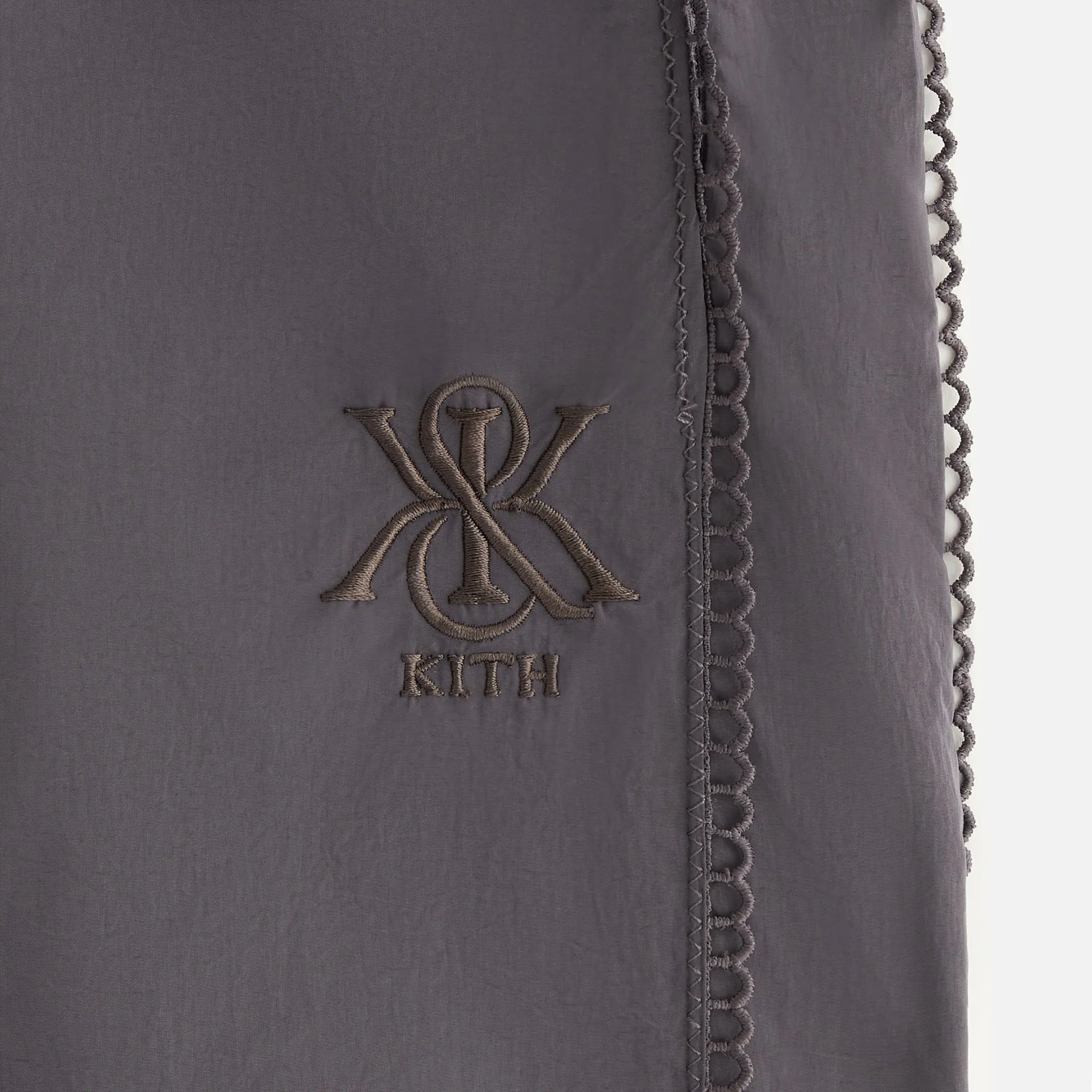 Kith Women Azariah Seamed Track Bottoms - Phantom Grey sold by Kith product image thumbnail 4
