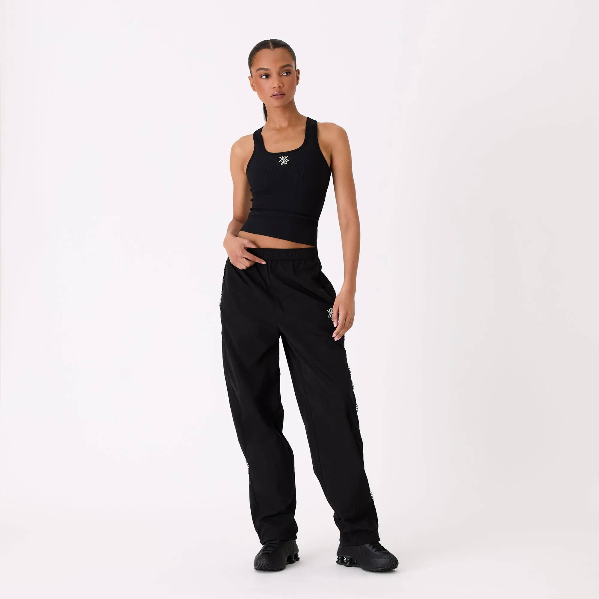 Kith Women Azariah Seamed Track Bottoms - Black sold by Kith product image thumbnail 4