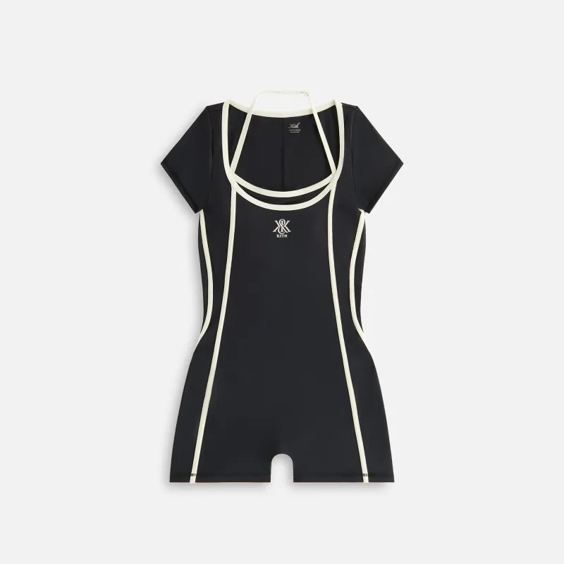 Kith Women Remi II Active Romper - Black sold by Kith