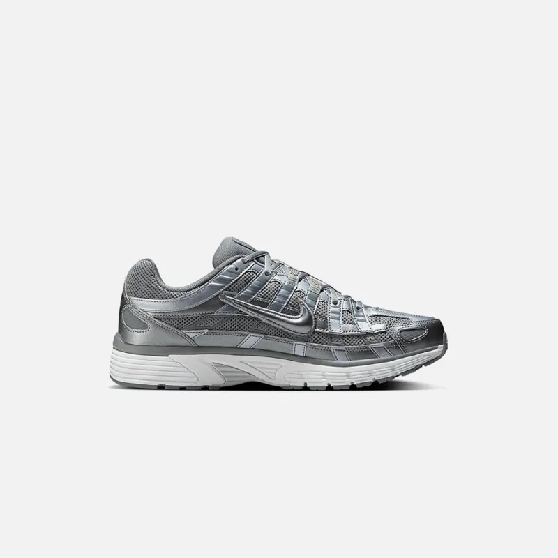 Nike P-6000 - Metallic Cool Grey / White / Wolf Grey / Cool Grey sold by Kith