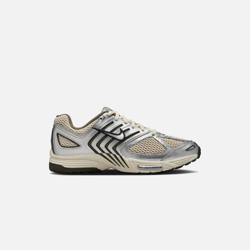 Nike Air Pegasus 2K5 - Light Khaki / Metallic Silver sold by Kith