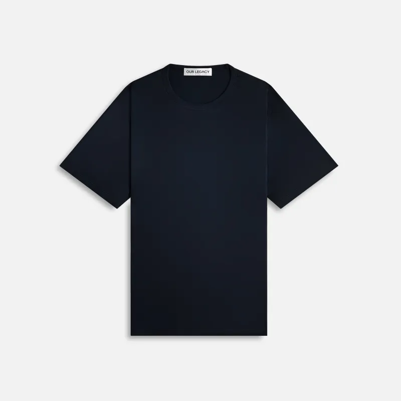 Our Legacy New Box Clean Tee - Blue sold by Kith