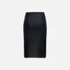 Des Phemmes Midi Skirt - Black sold by Kith