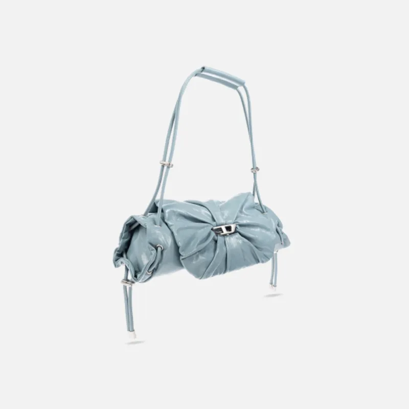 Diesel Scrunch-D Shoulder Bag Small - Blue sold by Kith