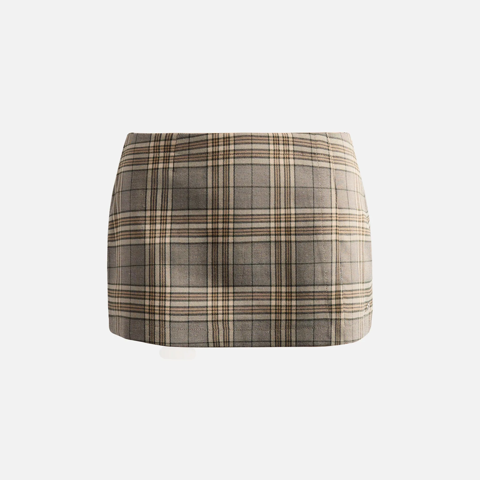 Miaou Micro Mini Skirt - Plaid sold by Kith