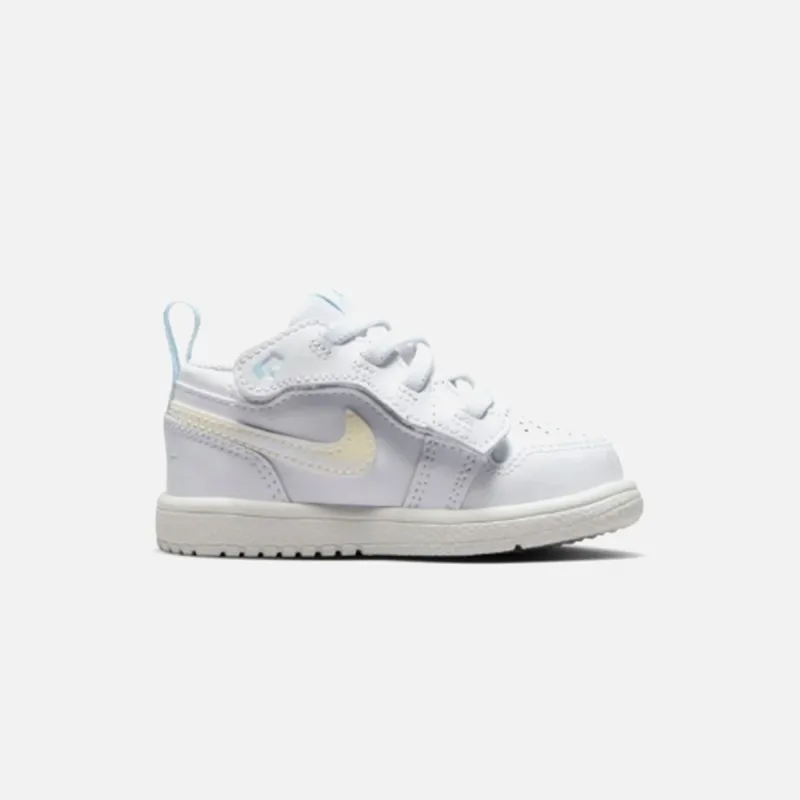Jordan TD Air Jordan 1 Low Alt Se - White / Ice Blue / Summit White sold by Kith