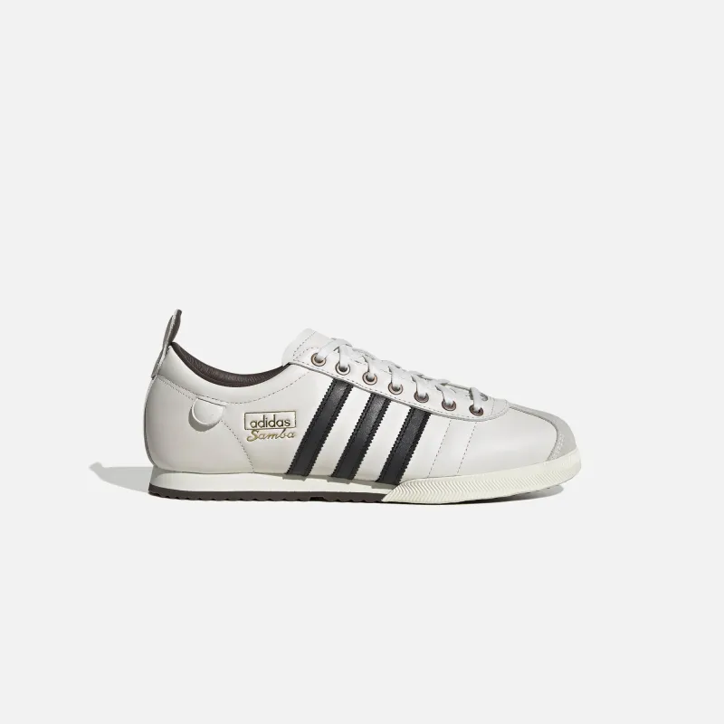 adidas Samba 62 - Cloud White / Core Black / Brown sold by Kith