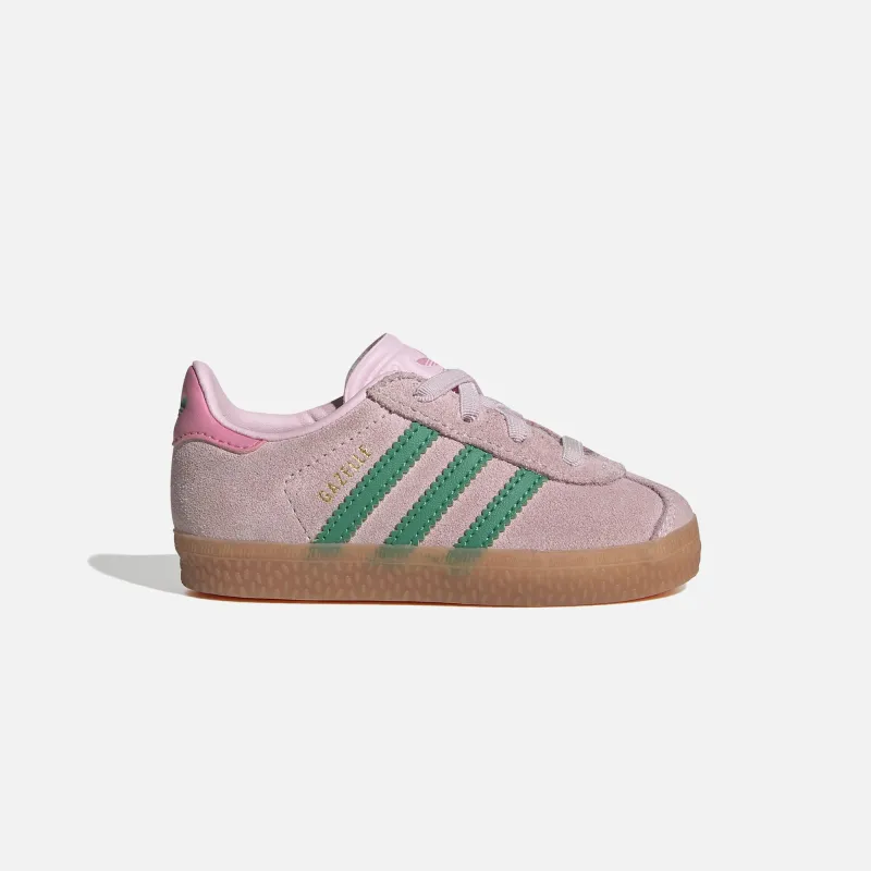adidas TD Gazelle - Clear Pink / Court Green / Bliss Pink sold by Kith