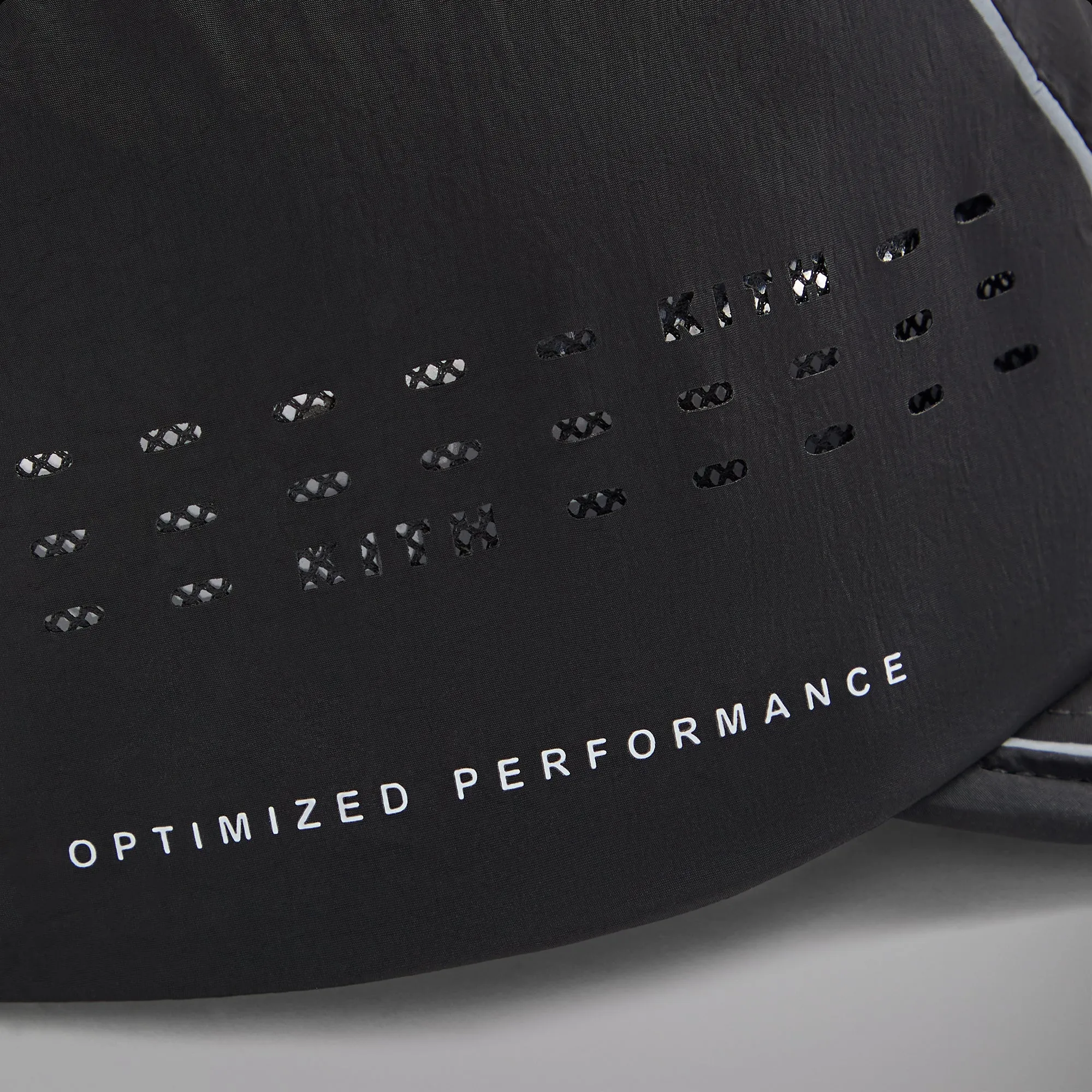 Kith Active Nylon Griffey Runner Cap - Black sold by Kith product image thumbnail 5