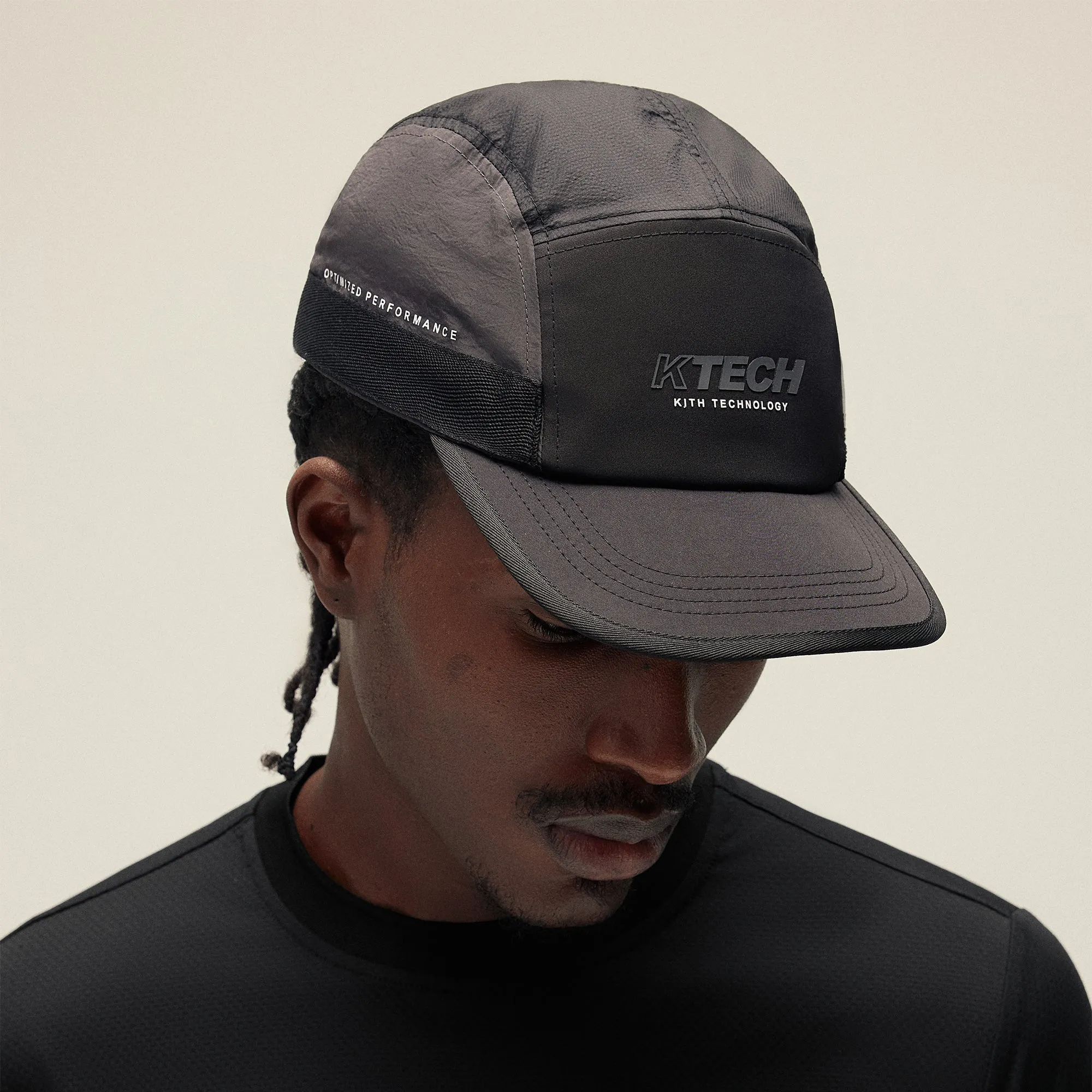 Kith Ripstop Collapsible Griffey Camper Cap - Black sold by Kith product image thumbnail 2