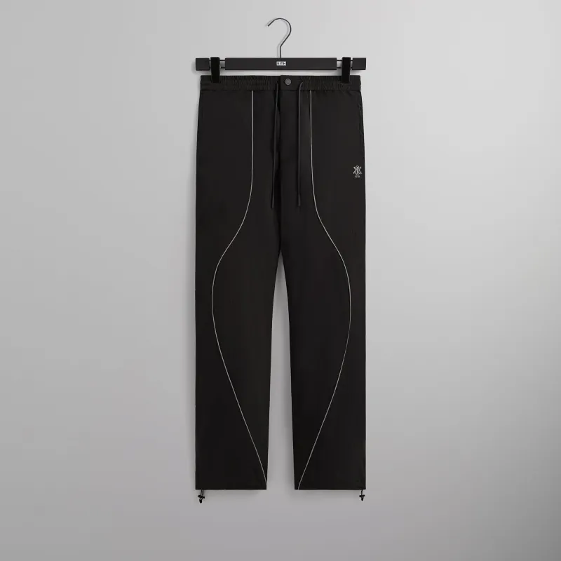 Kith Seamed Nylon Bolt Pant - Black sold by Kith