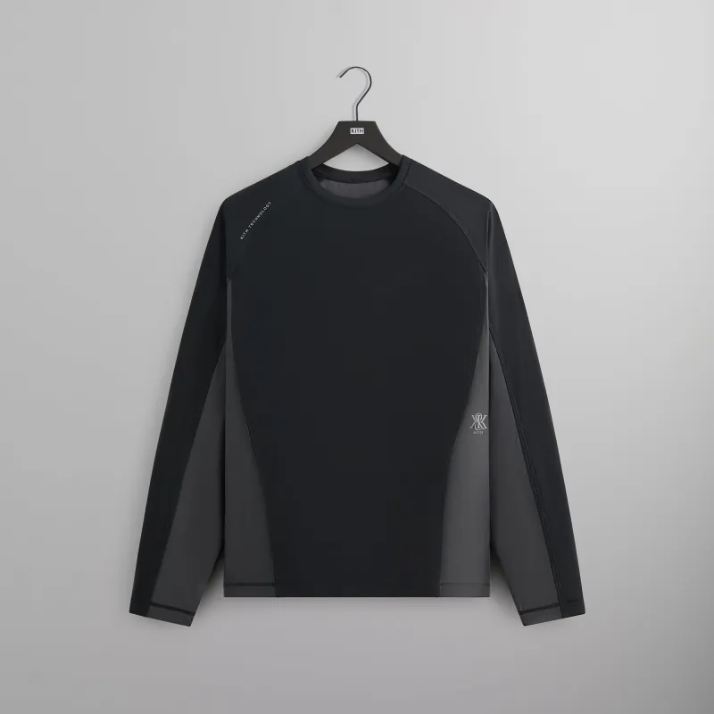 Kith Panelled Donovan Tee - Black sold by Kith