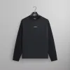 Kith Honeycomb Tech Heathrow Long Sleeve Tee - Black sold by Kith