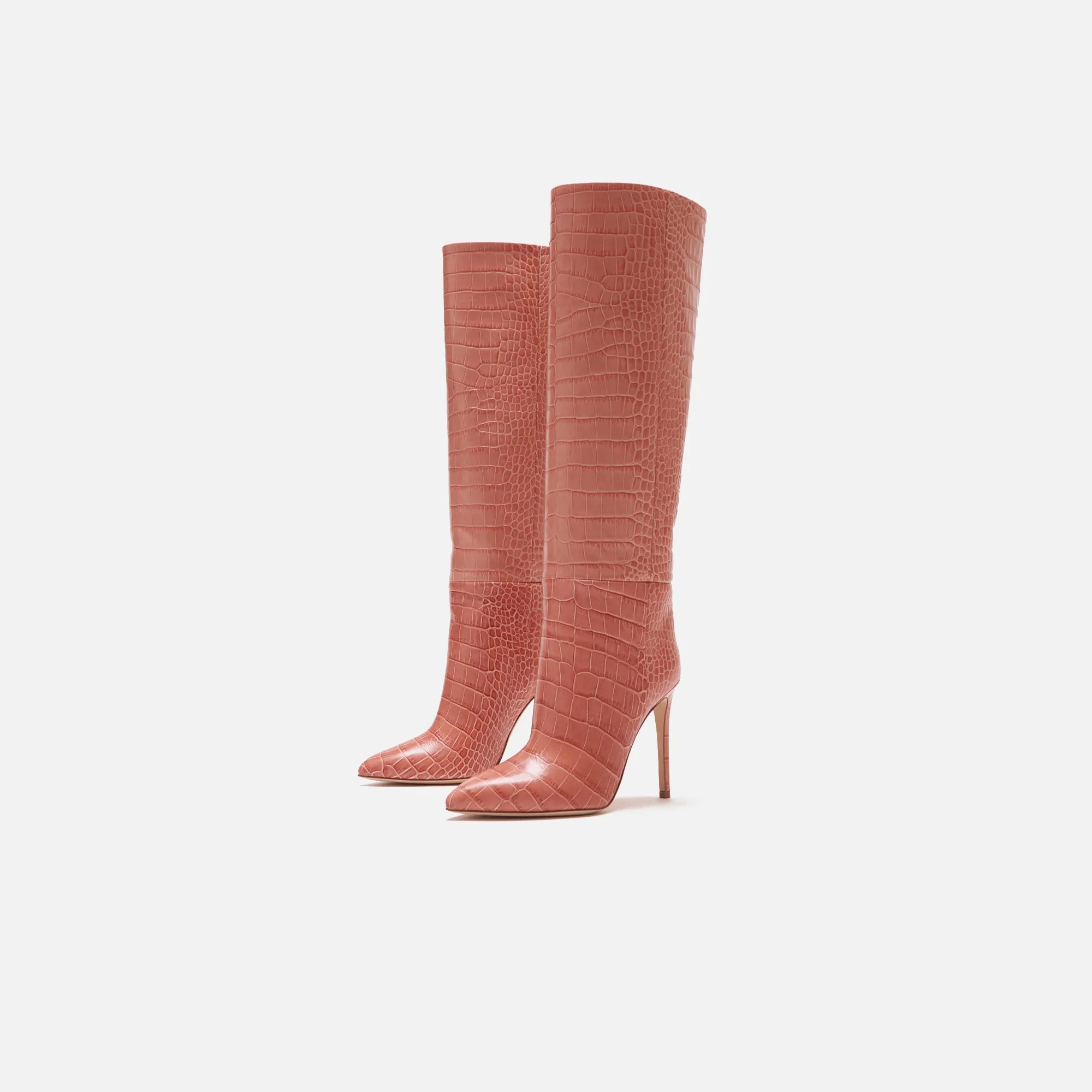 Paris Texas Embossed Croco Stiletto Boot - Pink sold by Kith product image thumbnail 3