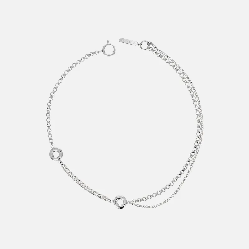 Justine Clenquet Nelson Necklace - Brass sold by Kith