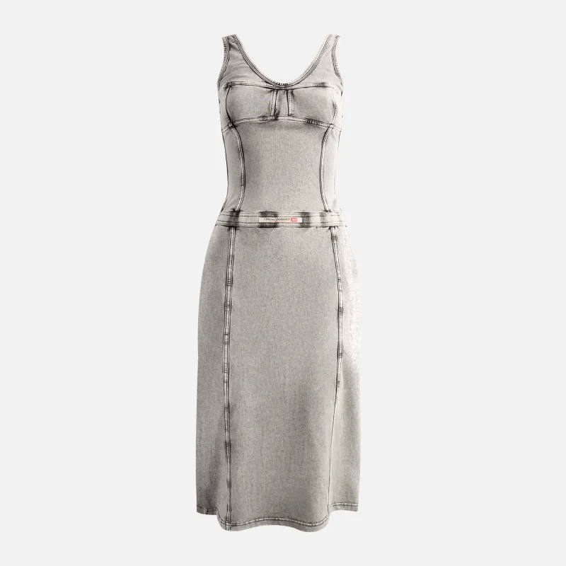 Diesel D-Inny Dress - Washed Grey sold by Kith