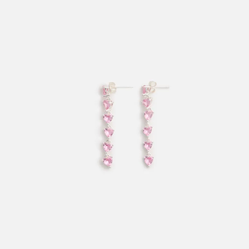 Crystal Haze Be My Valentine Earring - Pink sold by Kith