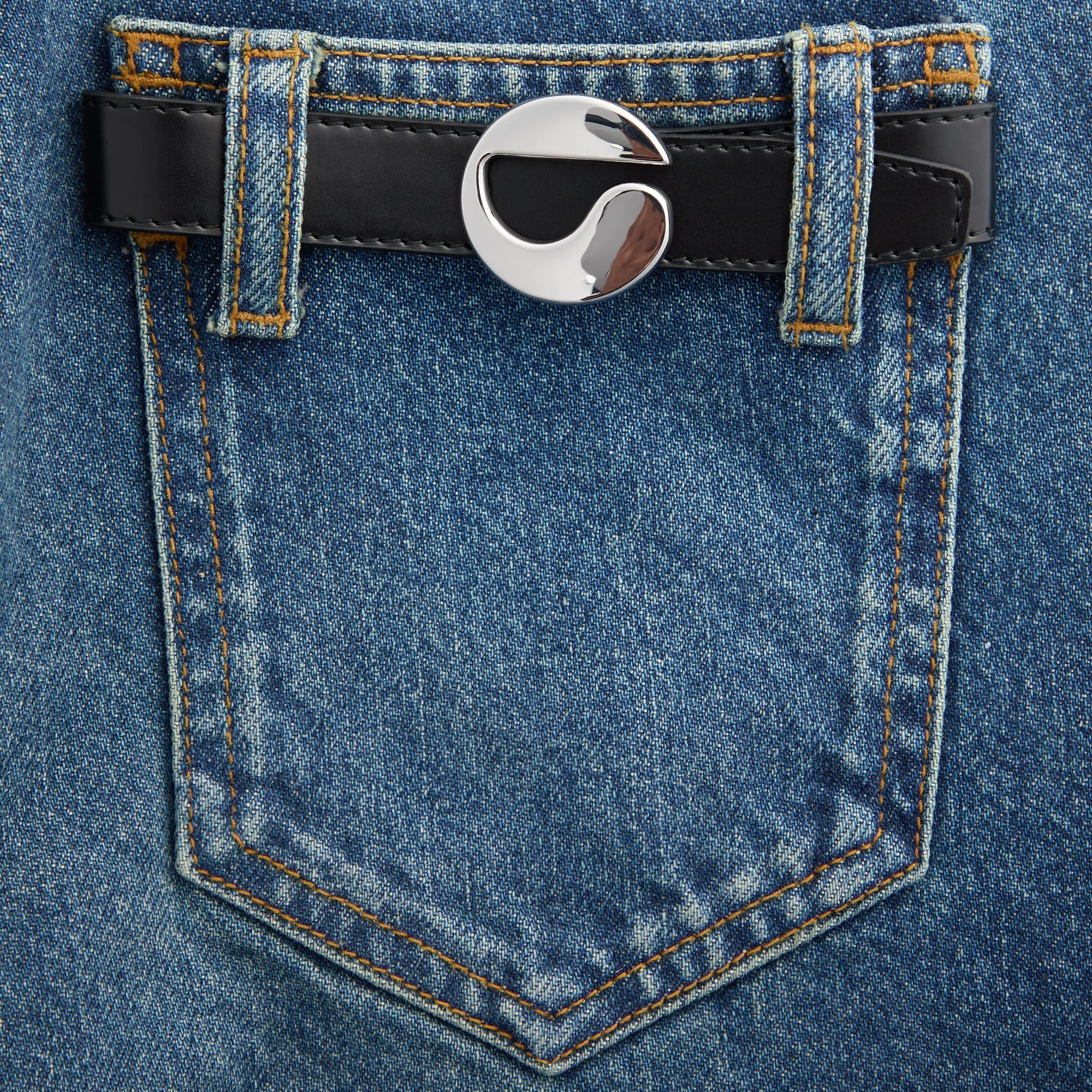 Coperni Straight Leg Denim Pants - Blue Vintage sold by Kith product image thumbnail 3