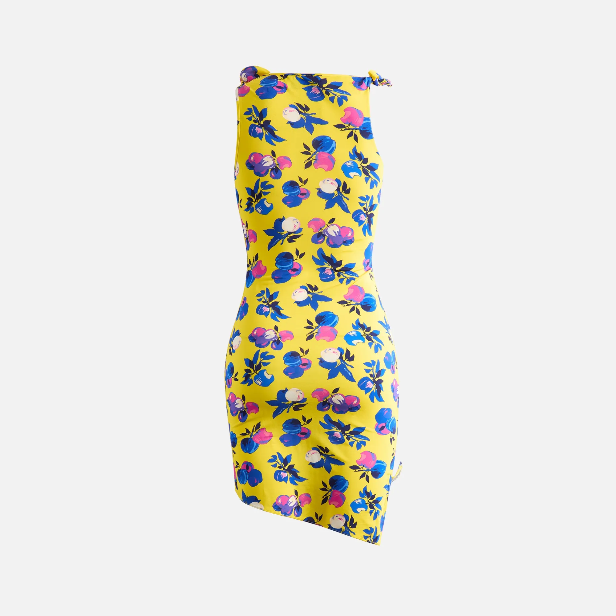Coperni Asymmetric Flower Mini Dress - Yellow Apples sold by Kith product image thumbnail 2