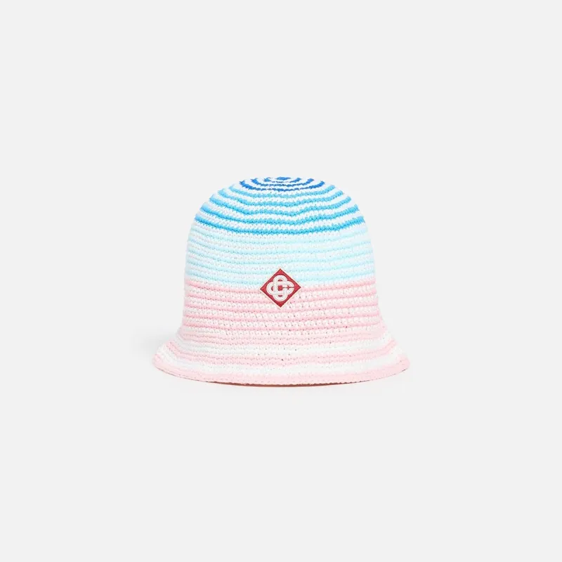 Casablanca Gradient Crochet Hat - Multi sold by Kith
