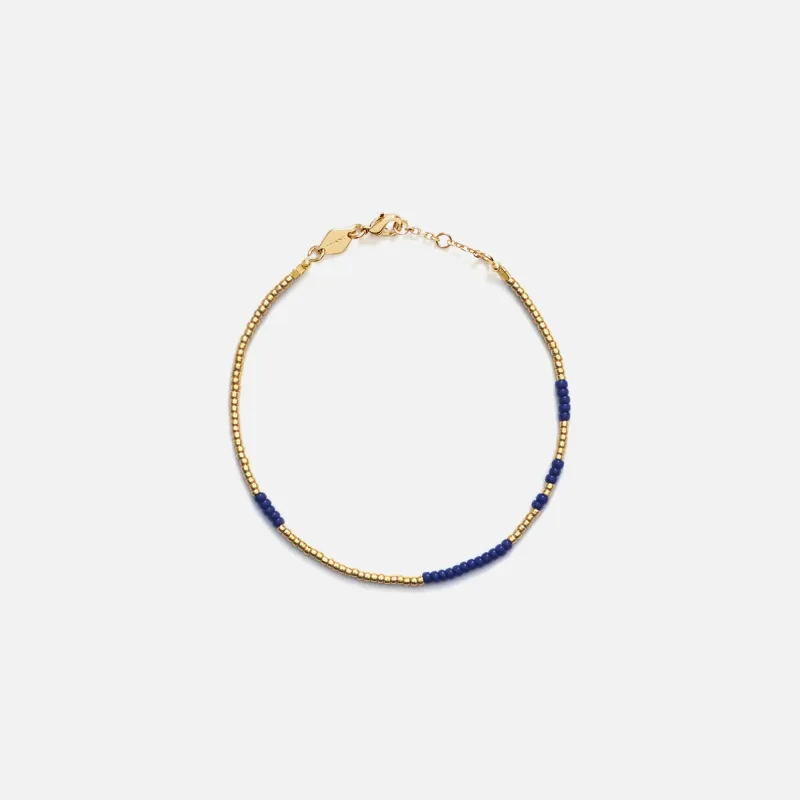Anni Lu Asym Bracelet - Navy sold by Kith