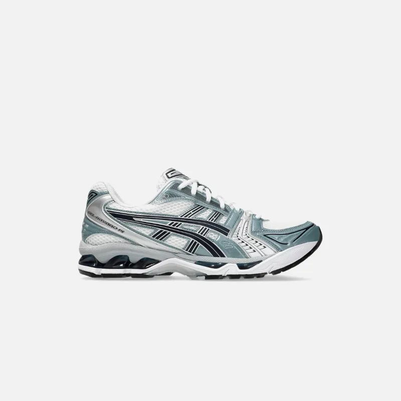 ASICS Gel-Kayano 14 - White / Fjord Grey sold by Kith