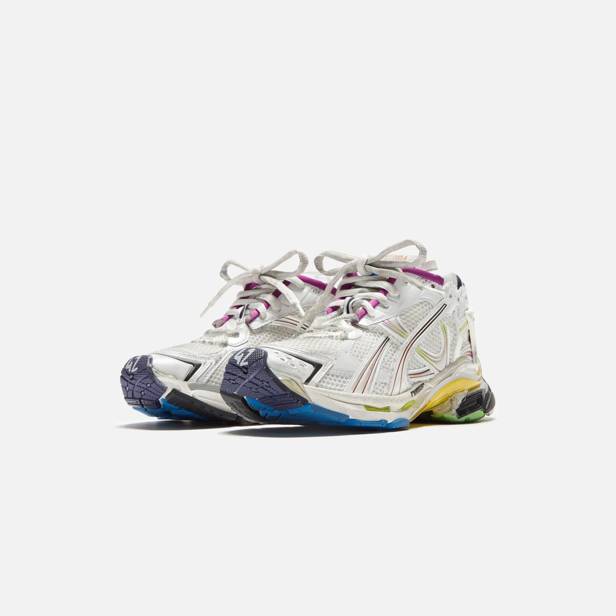 Balenciaga Runner Sneaker - White / Multicolor sold by Kith product image thumbnail 2