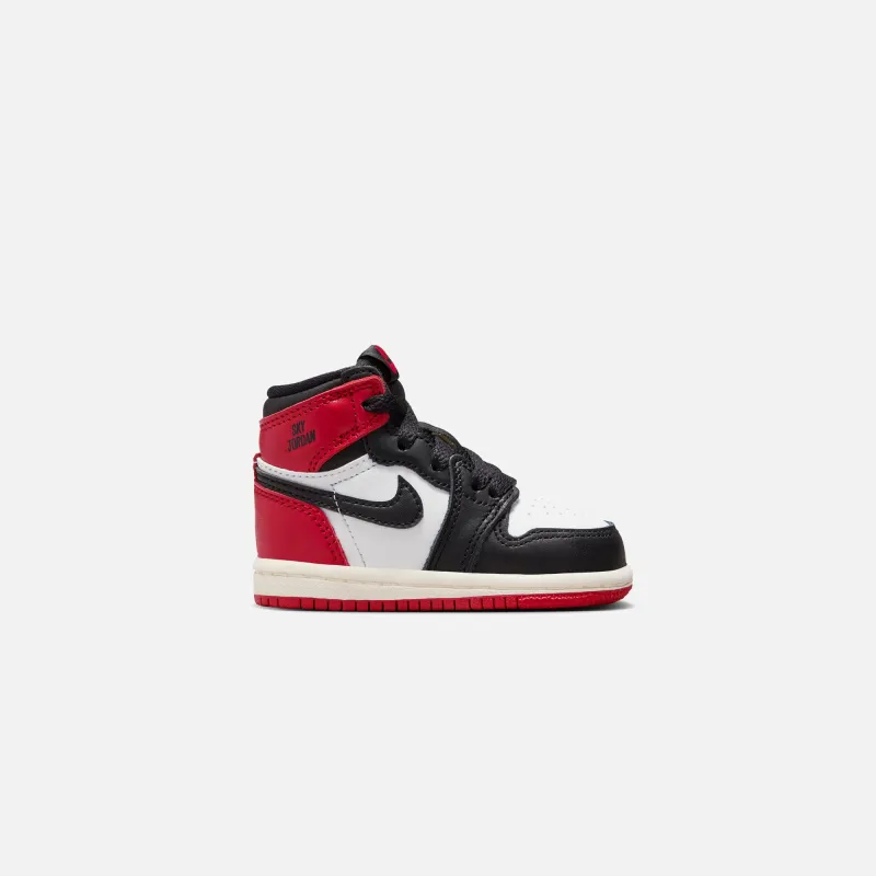 Jordan TD Air Jordan 1 Retro High OG - Black / Varsity Red sold by Kith