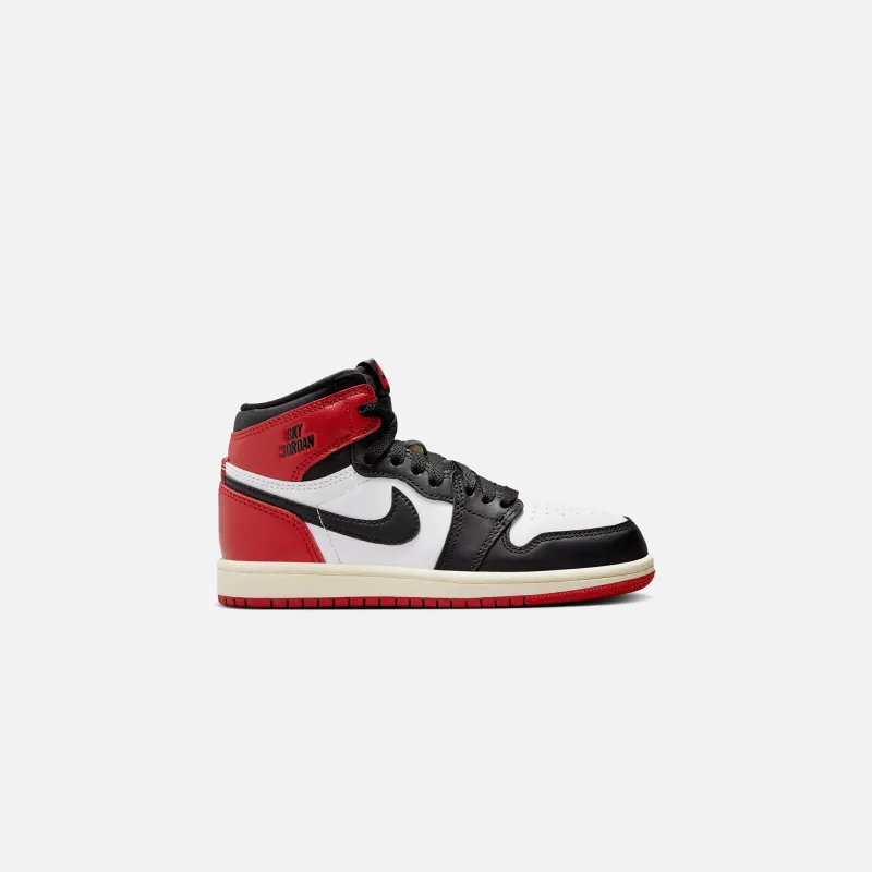 Jordan PS Air Jordan 1 Retro High OG - Black / Varsity Red sold by Kith