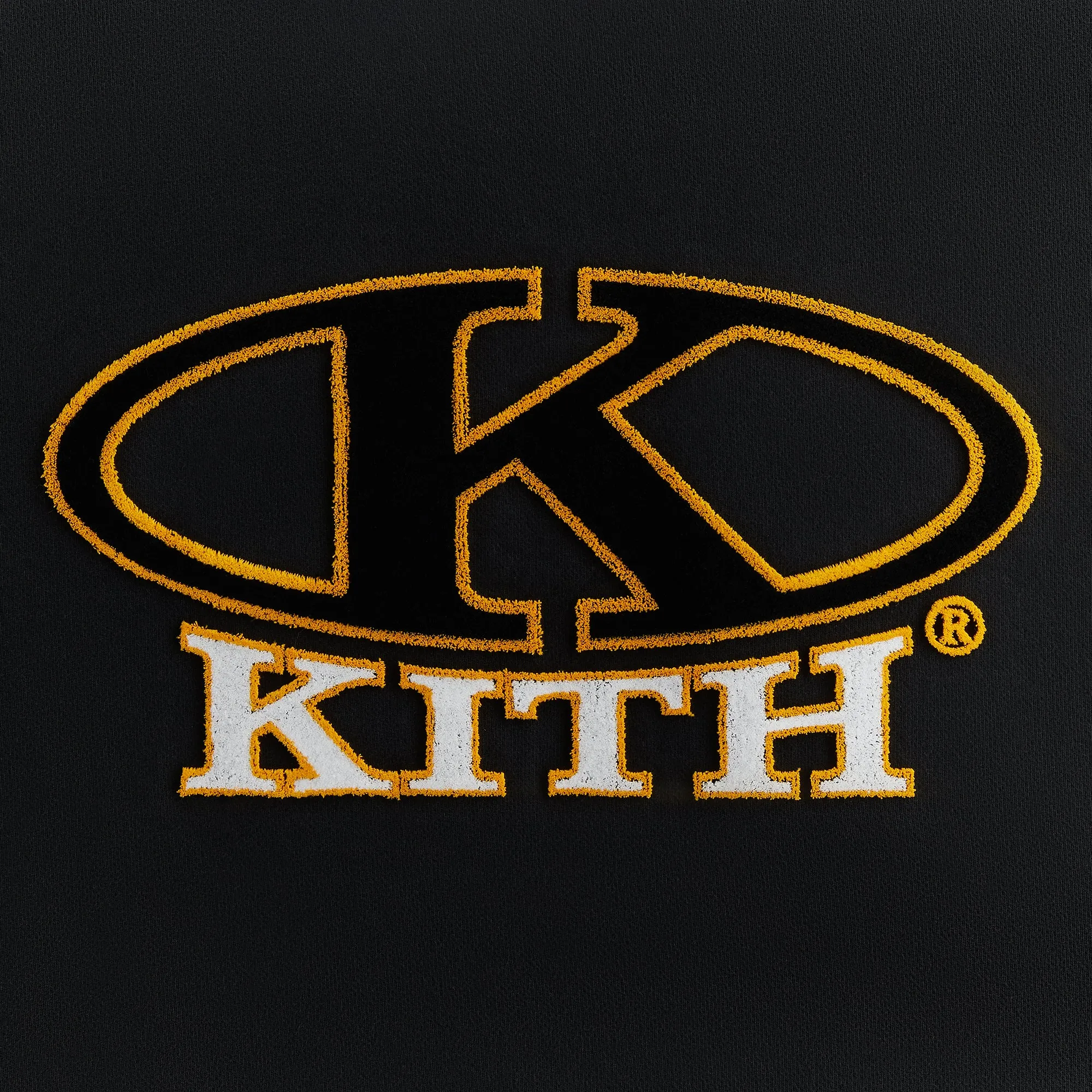 Kith Women Ellipse Logo Ashwin Crewneck - Black sold by Kith product image thumbnail 3