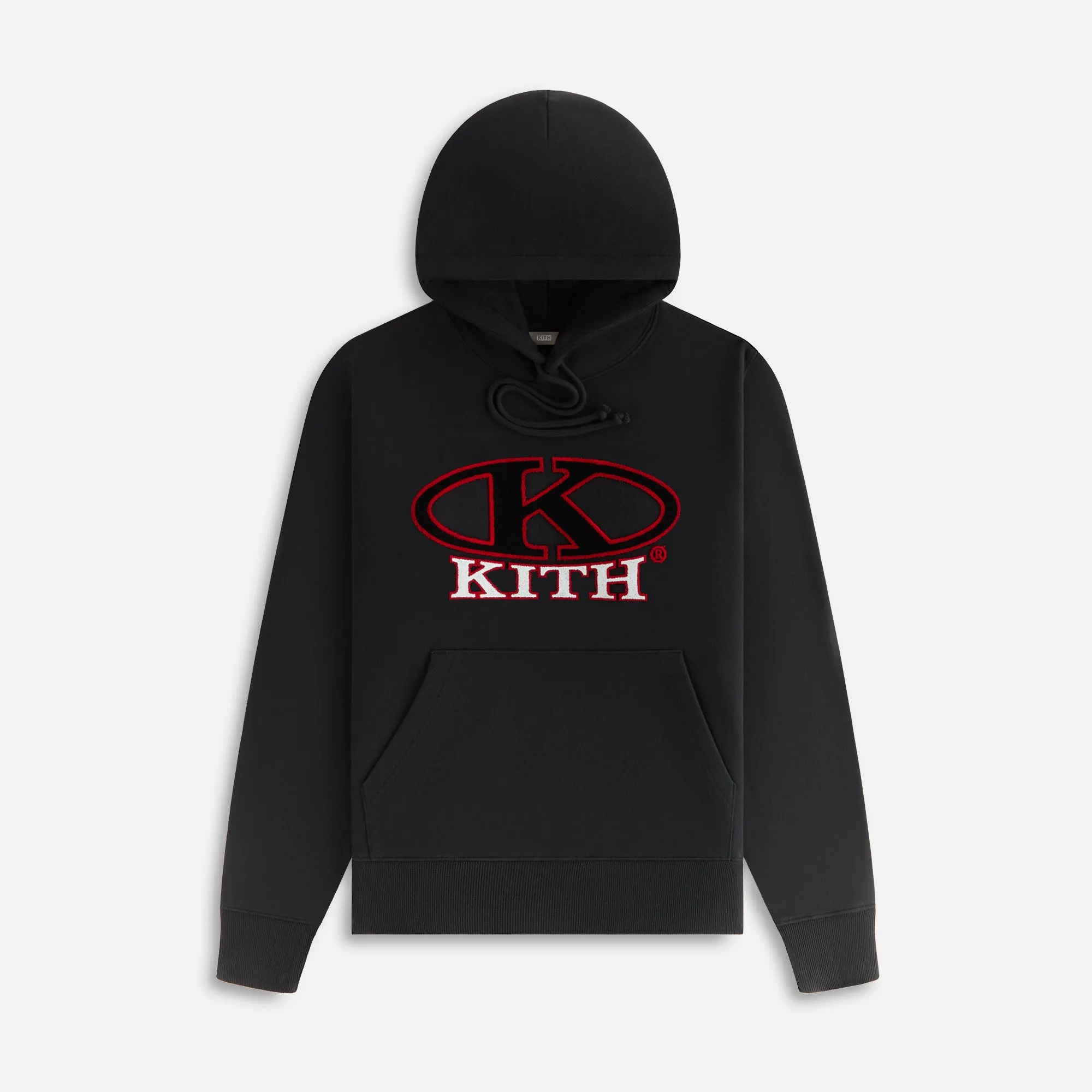 Kith Women Ellipse Logo Jane II Hoodie - Black sold by Kith