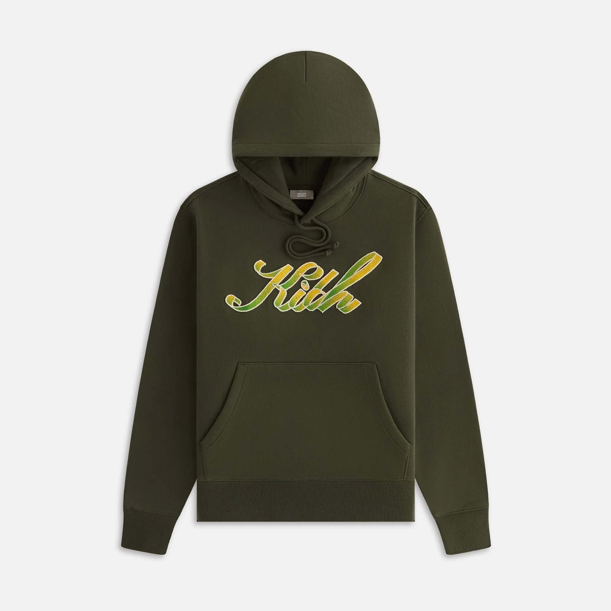 Kith Women Ribbon Script Jane II Hoodie - Cypress sold by Kith
