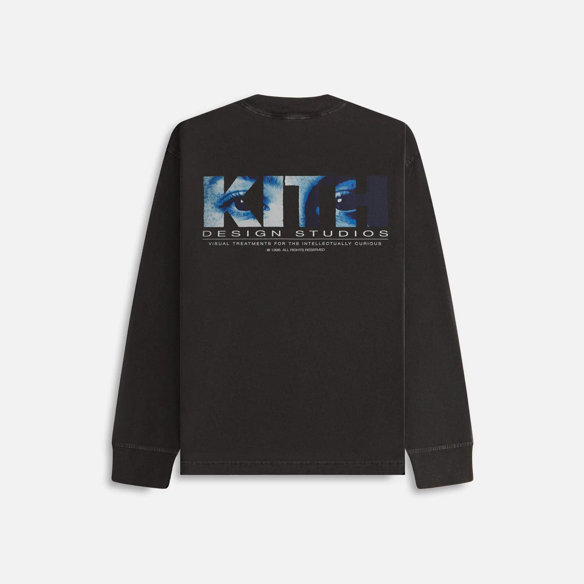 Kith Women Design Studios Vintage Oversized Sonoma Long Sleeve Tee - Black sold by Kith product image thumbnail 2