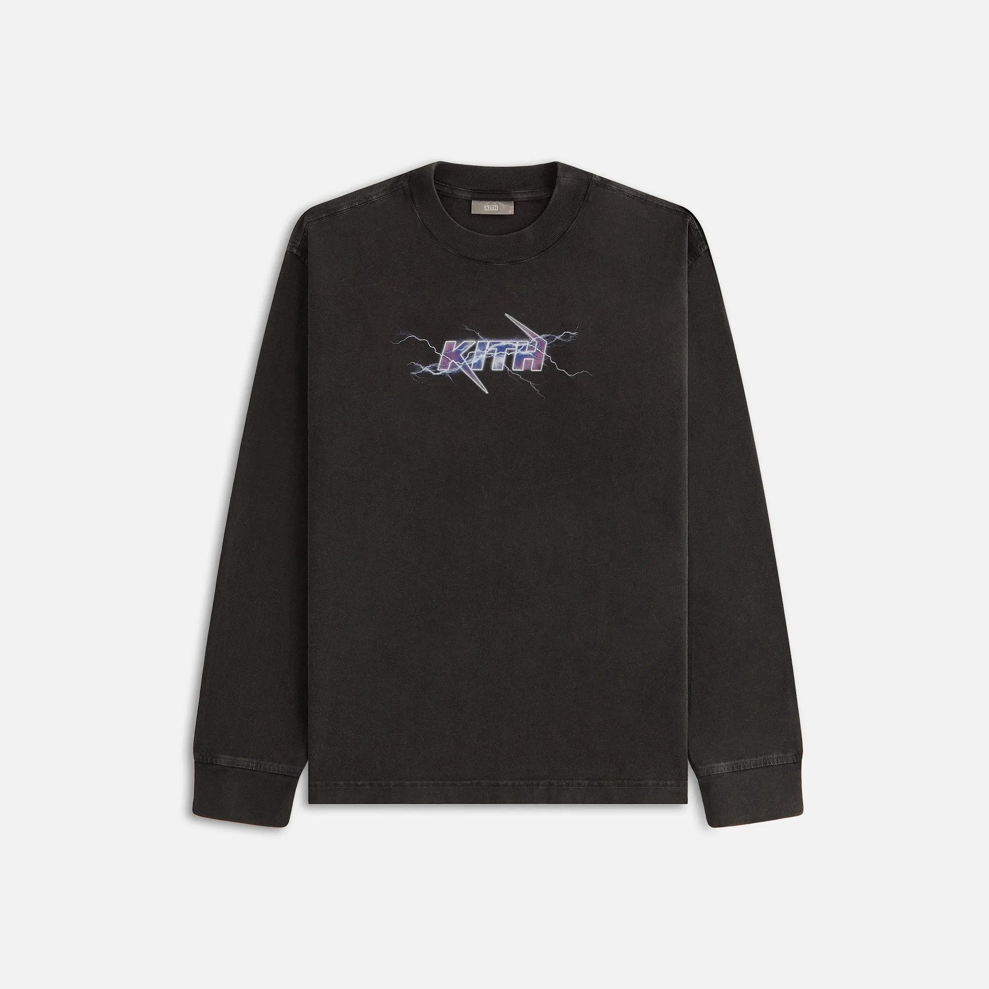 Kith Women Charged Up Vintage Oversized Sonoma Long Sleeve Tee - Black sold by Kith