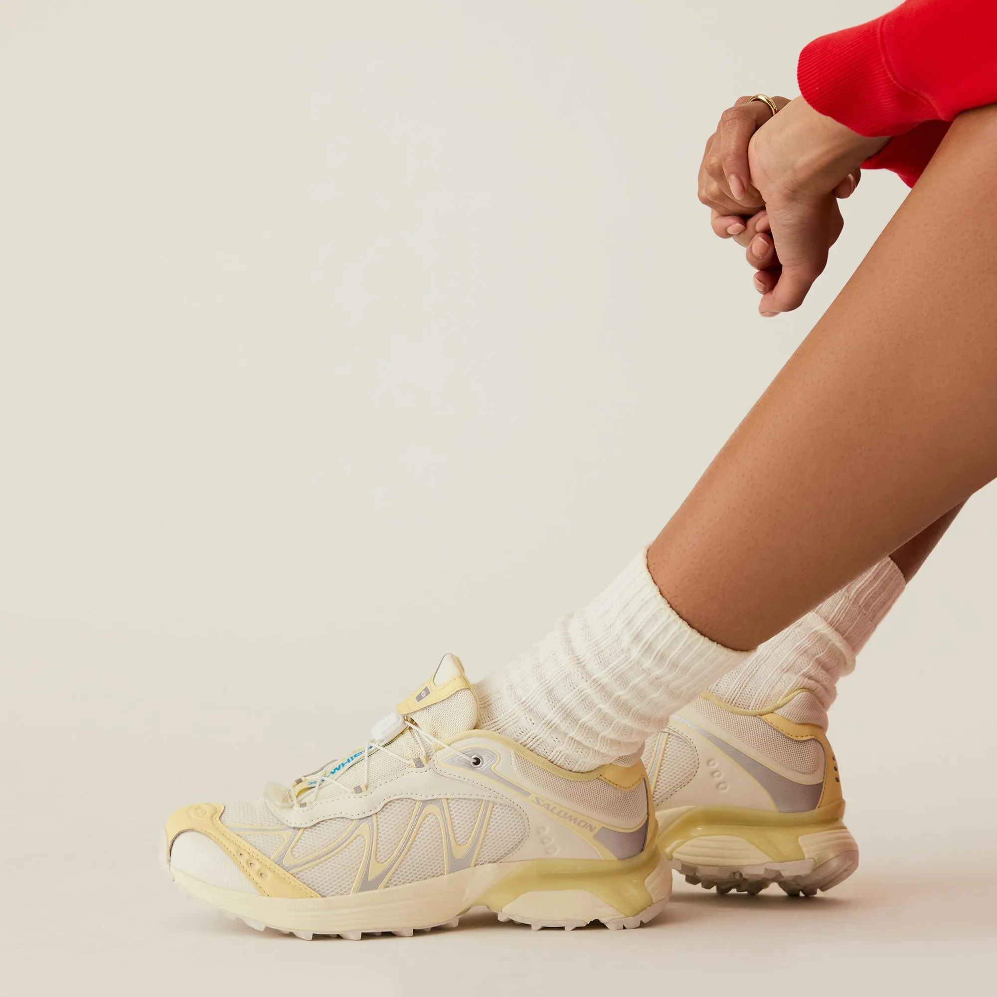 Kith for Salomon XT-Whisper - Vanilla / Transparent Yellow / Silver sold by Kith product image thumbnail 2