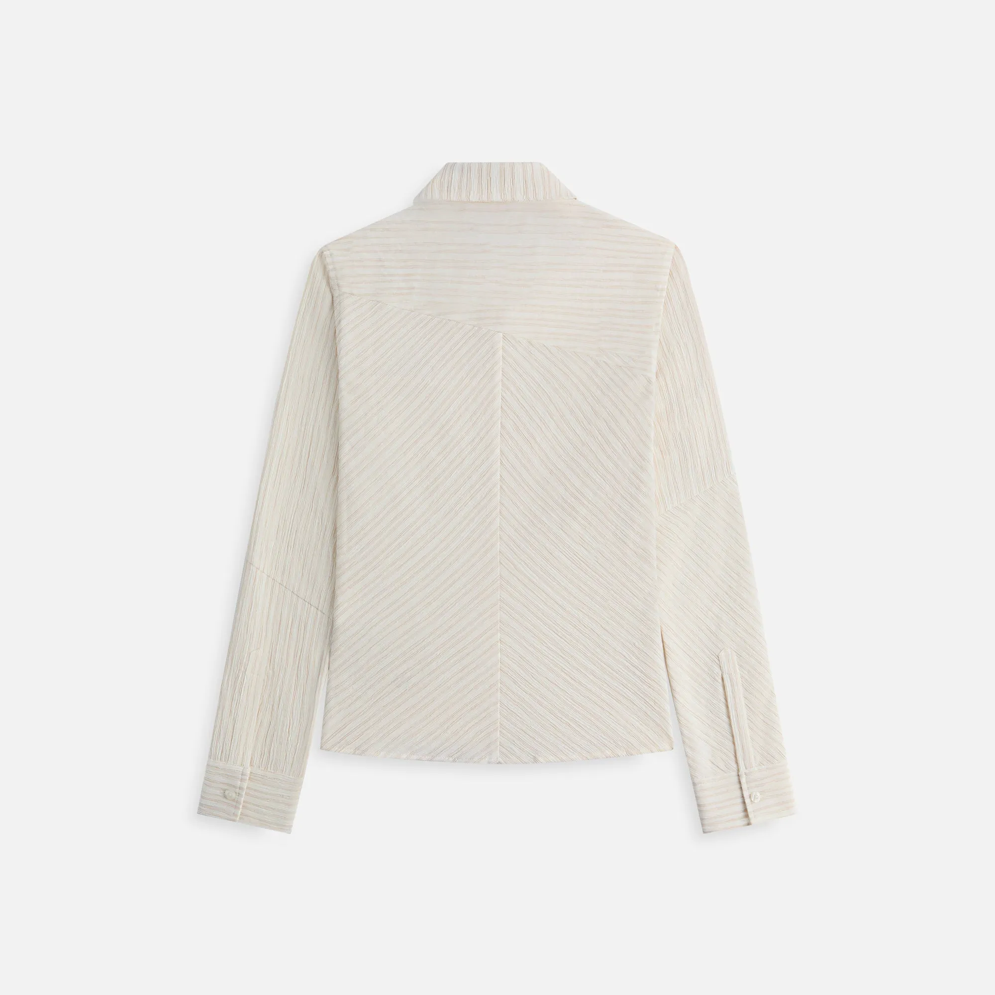 Kith Women Ella Patchwork Fitted Shirt - Oxide sold by Kith product image thumbnail 4